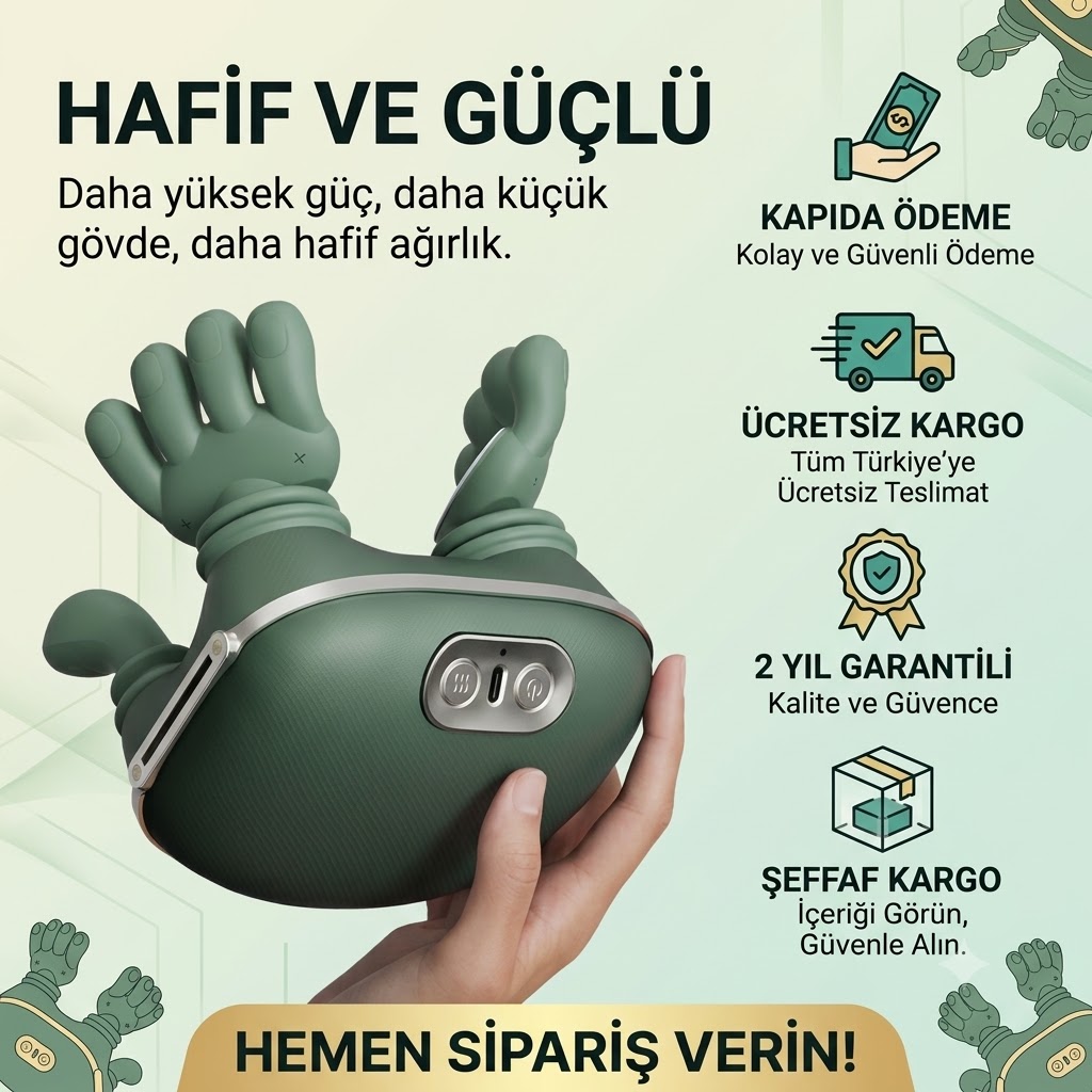 EL TİPİ MASAJ ALETİ